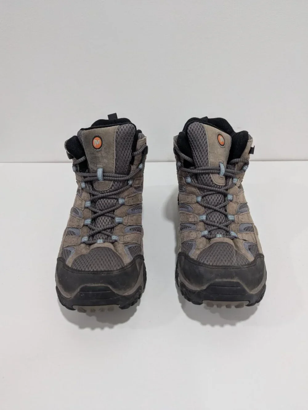 Merrell Moab 2 Mid Boots Women’s Size 12 Waterproof Hiking Granite J06054